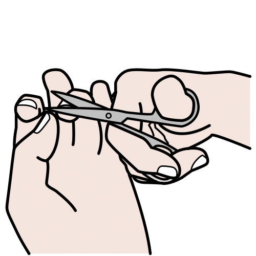 to cut one's nails