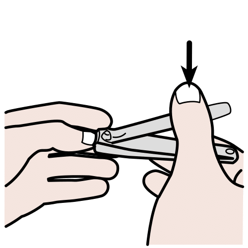 to cut one's nails