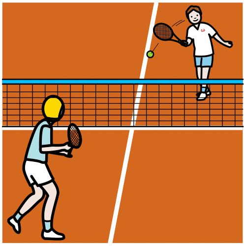 to play tennis, tennis