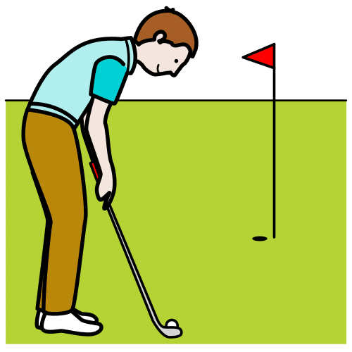 play golf