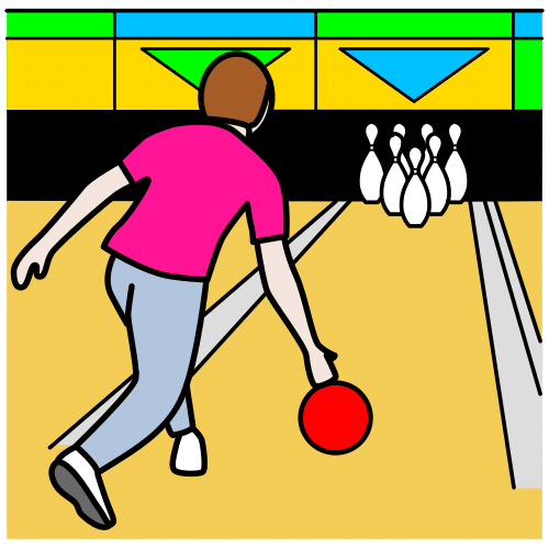 play bowling, bowls