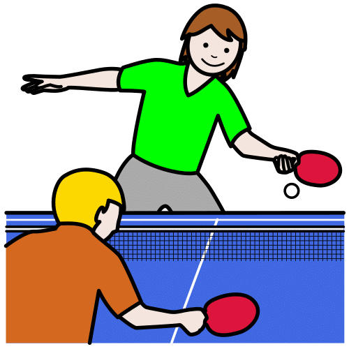 play ping pong, ping-pong