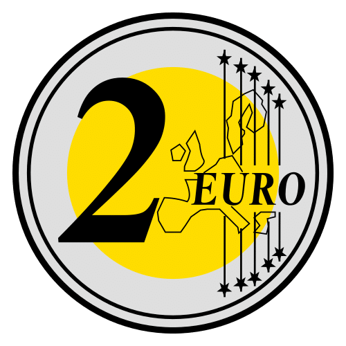 2 euros in ARASAAC · Global Symbols