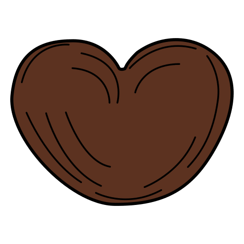 heart shaped cake