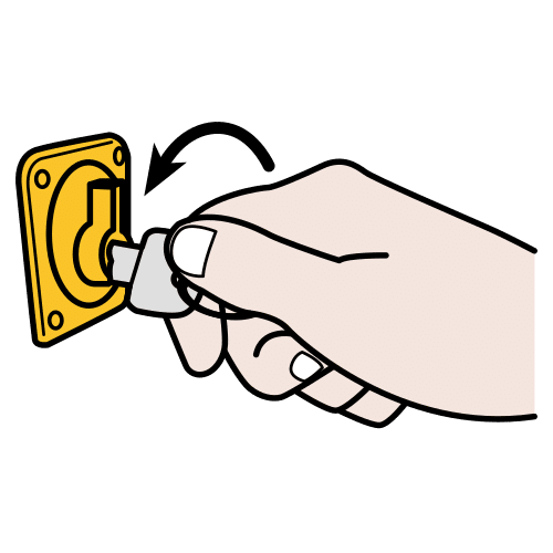to open