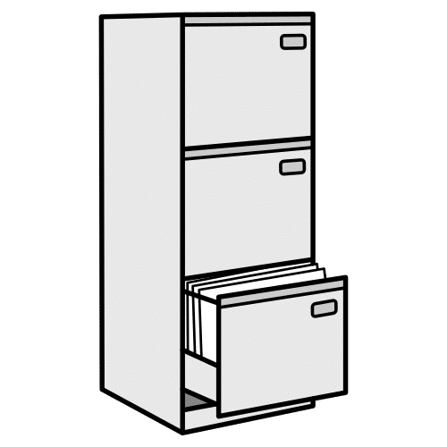 filing cabinet