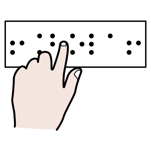 read braille