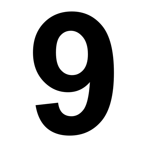 9 in ARASAAC · Global Symbols