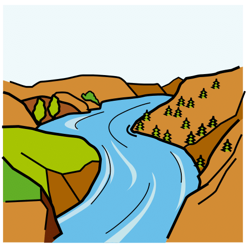 river,stream,current in Blissymbolics · Global Symbols