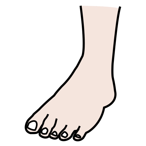 foot in ARASAAC · Global Symbols
