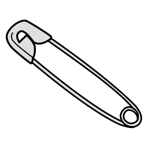 safety pin in ARASAAC · Global Symbols