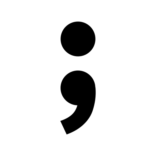 point and comma