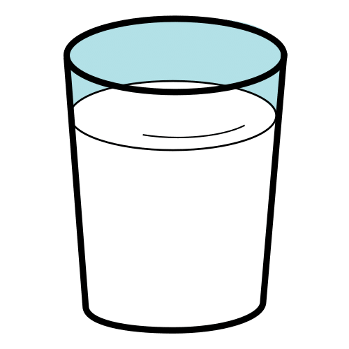 vaso de leche