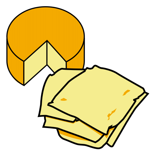 slices of cheese