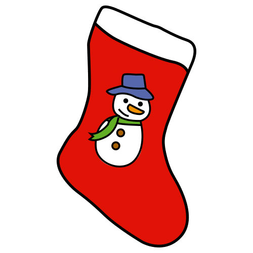 Santa's sock in ARASAAC · Global Symbols