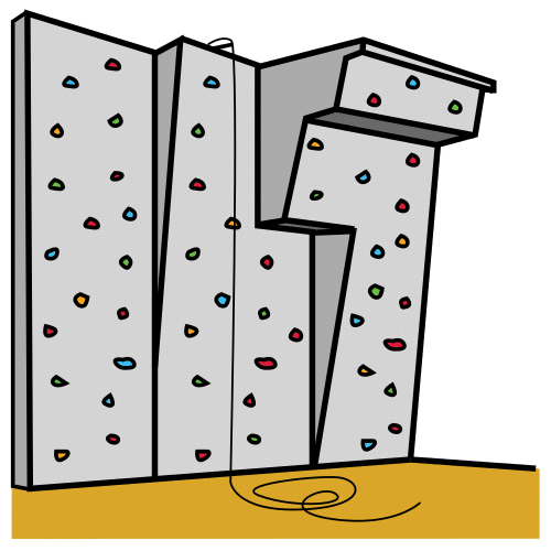 climbing wall