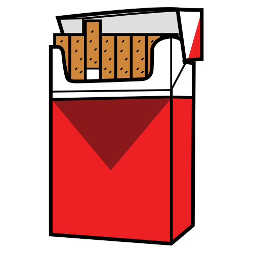 paquete de tabaco