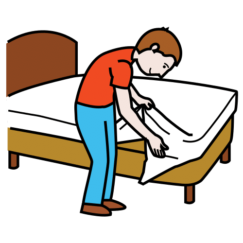 оправям леглото