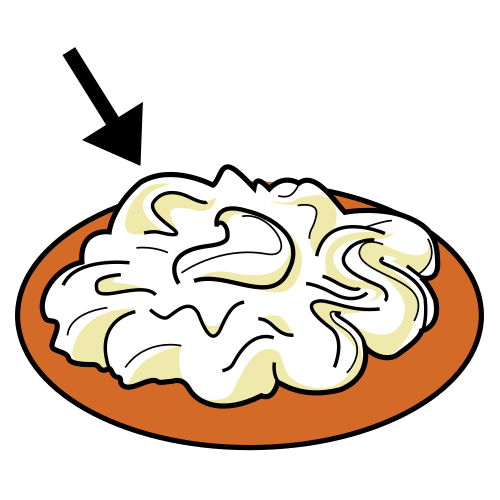 whipped cream
