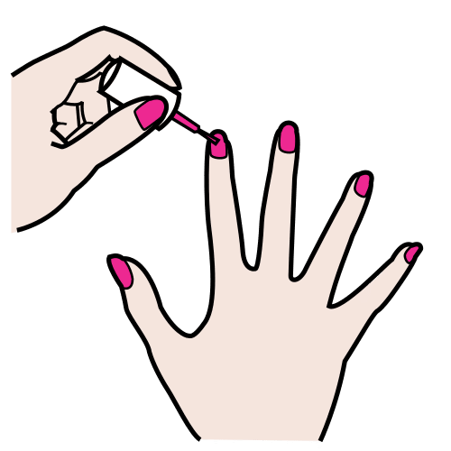 pintar las uÃ±as