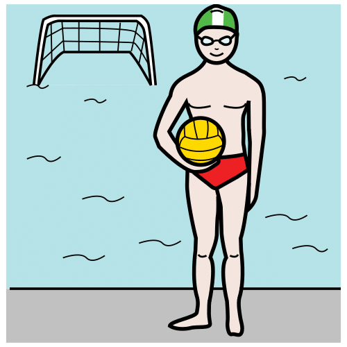 jugador de waterpolo