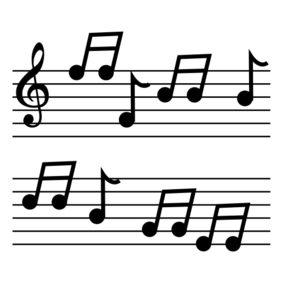 song, stave, score / song sheet, composition