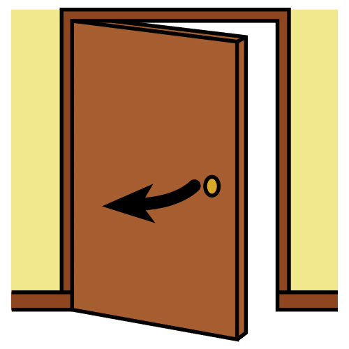 to open