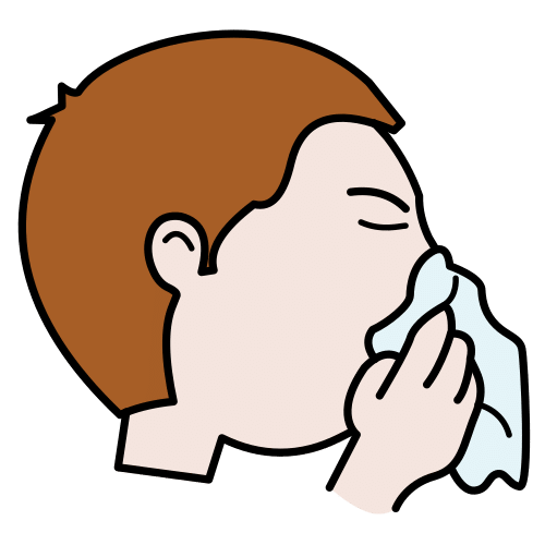 blow the nose