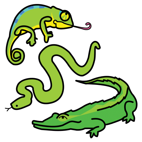 reptiles in ARASAAC · Global Symbols