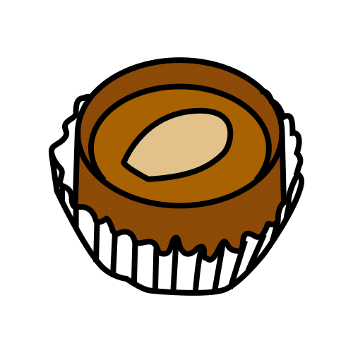 a chocolate