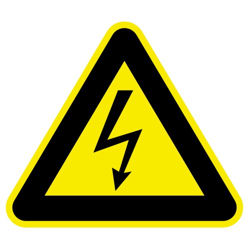 electricity warning