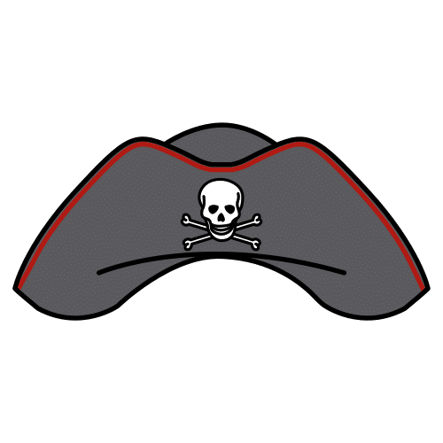 sombrero de pirata