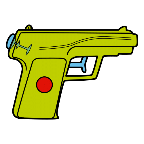 pistola de agua