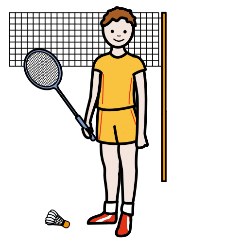 badminton player