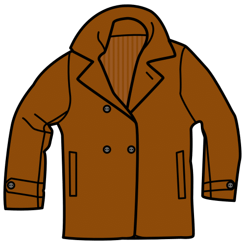 three-quarter length coat