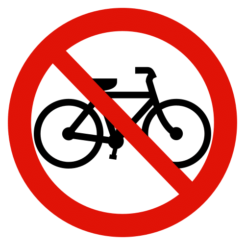 No bikes allowed in ARASAAC · Global Symbols