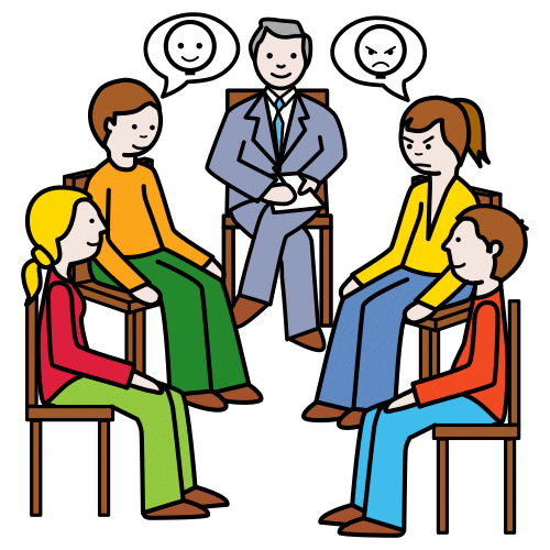 group therapy clip art