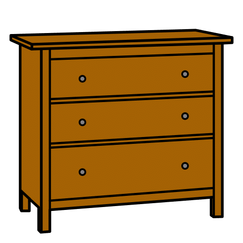 chest of drawers