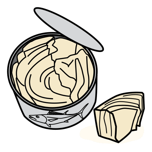 canned tuna
