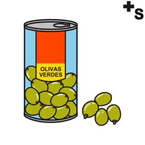 cans of green olives