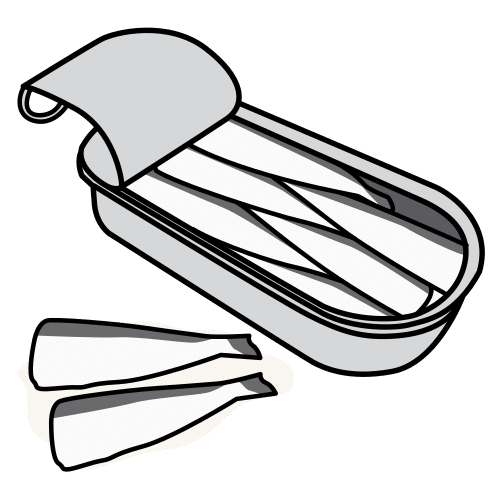 canned sardines