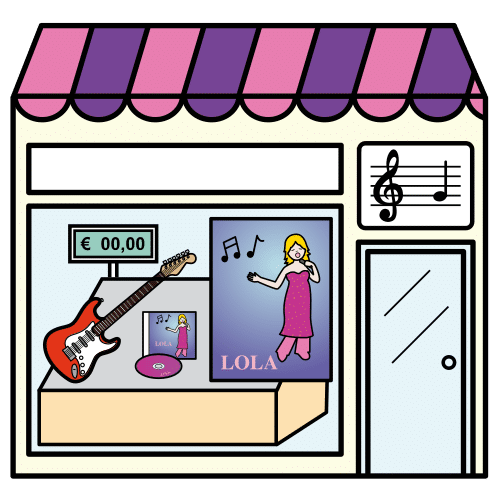 negozio di musica