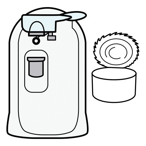 abrelatas elÃ©ctrico