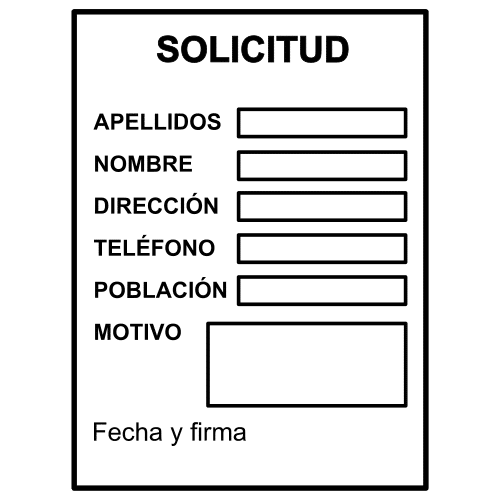 application form