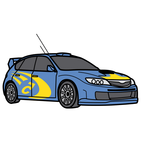 rally car