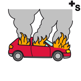 car fire