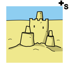 sandcastles