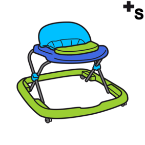 loopstoelen, baby walkers