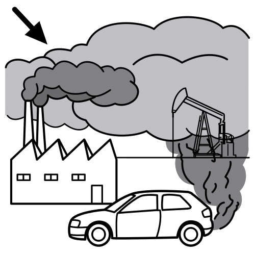  dióxido de carbono en ARASAAC · Símbolos Globales