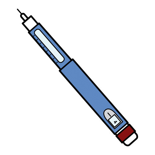 bolígrafo de insulina